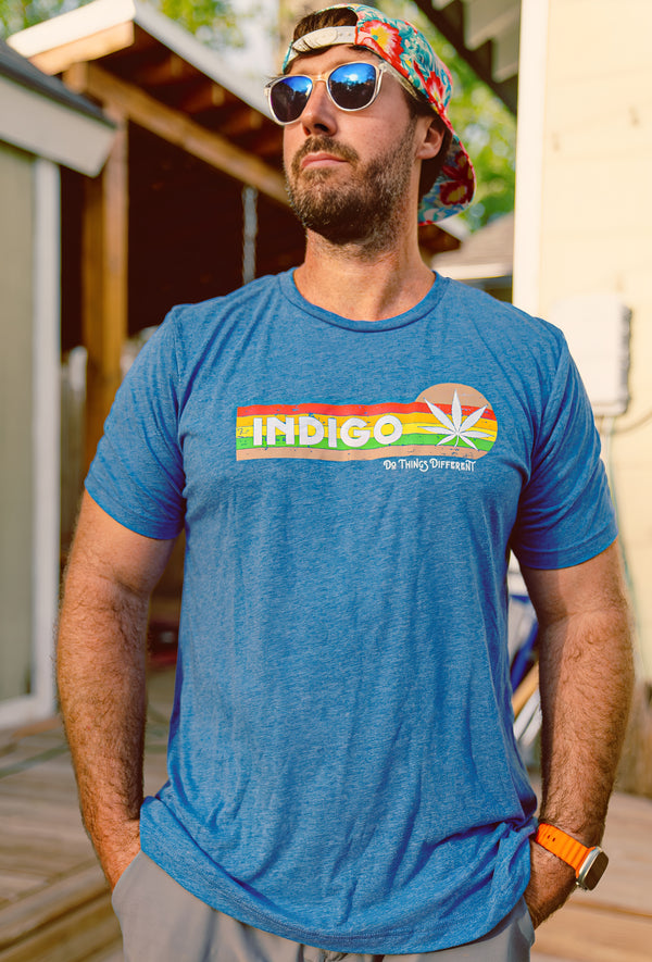 Indigo Limited Edition Bella+Canvas Tri-Blend T-Shirt