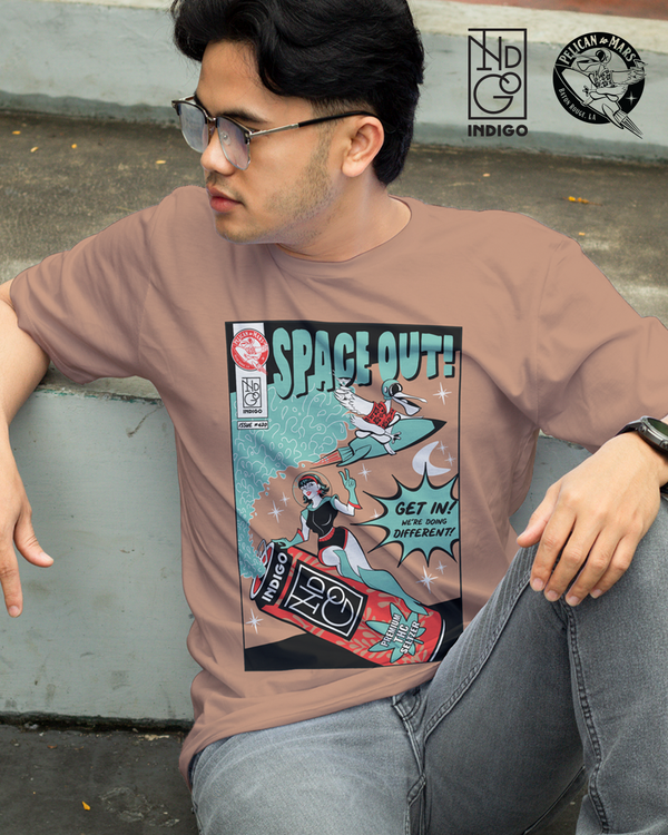 Limited Drop: Indigo X Pelican To Mars Collab Tee