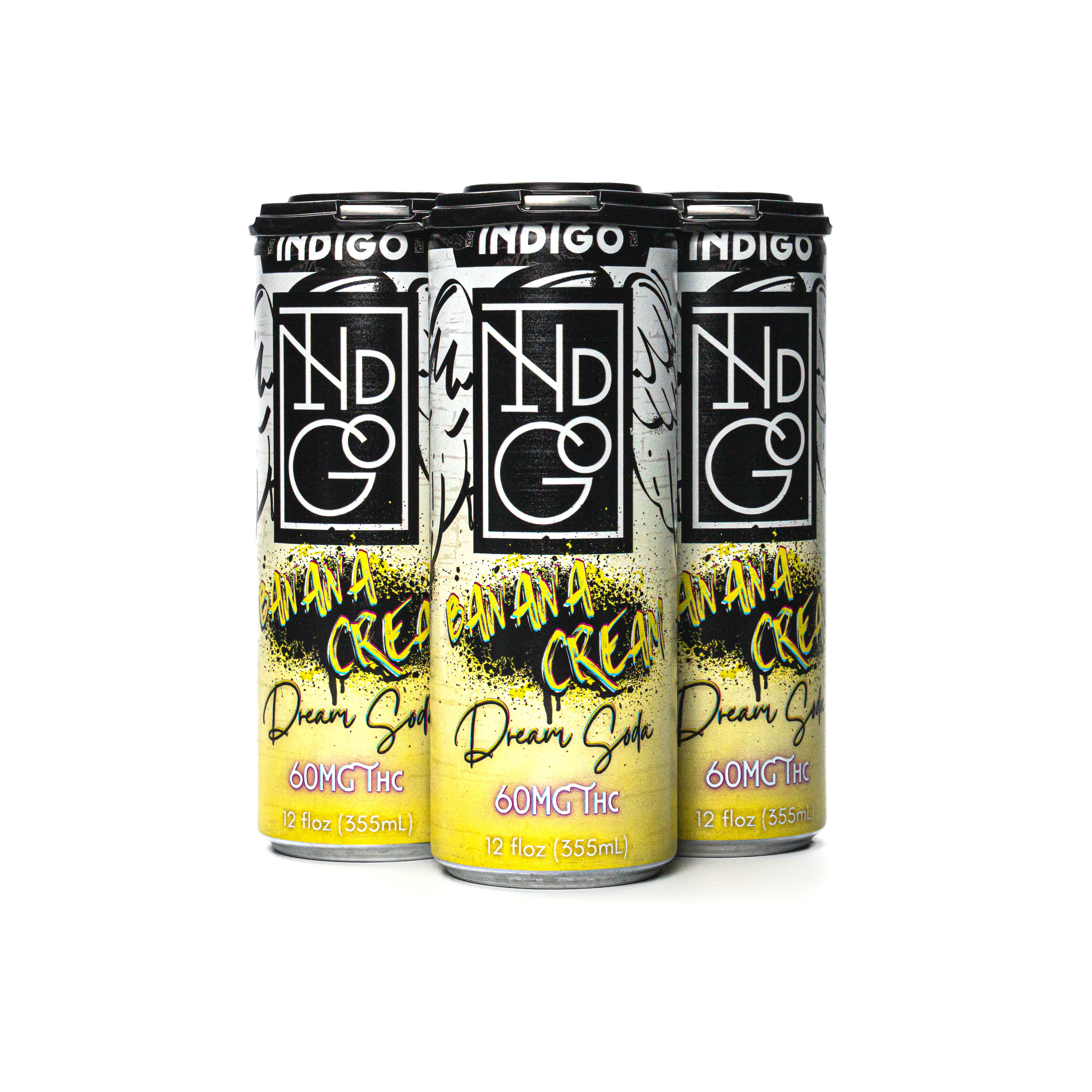 60mg THC Banana Cream Dream Soda indigopapers.com 60mg THC Banana Cream Dream Soda indigopapers.com