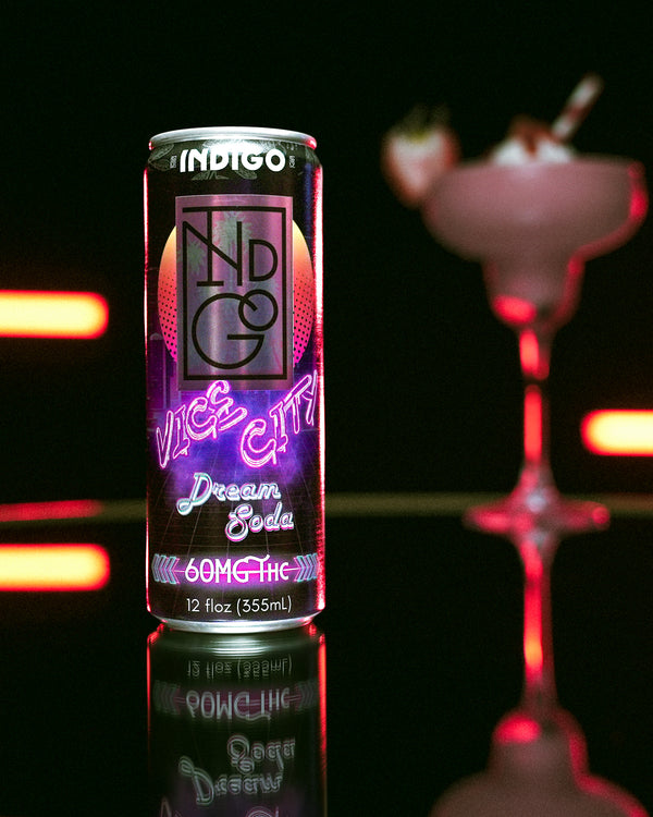 Vice City Strawberry Cream Dream Soda • 10MG THC