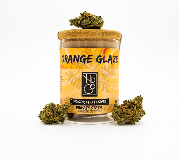 Orange Glaze Indoor CBD Flower