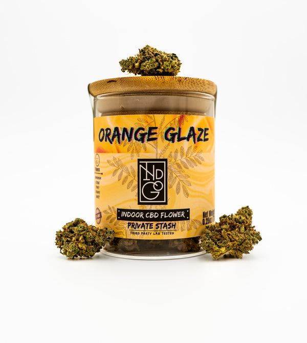 Orange Glaze Indoor CBD Flower