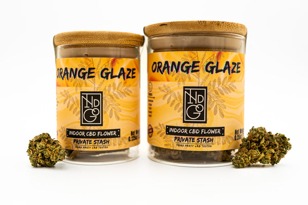 Orange Glaze Indoor CBD Flower